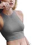 Essential cutoff tank top made from a lightweight ribbed knit.95%Rayon+5% Spandex Cut with a relaxed fit from the high crew neck down to the raw-edge cropped hem. Finished with thick shoulder straps with slightly cut-in ides at the front and back. St...
