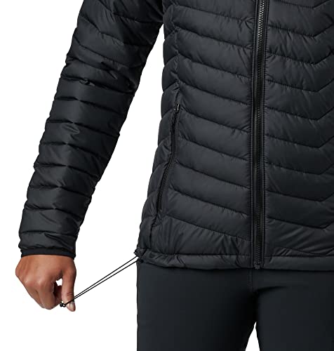 Columbia 192660305332 Steppjacke Mit Kapuze, Schwarz, S