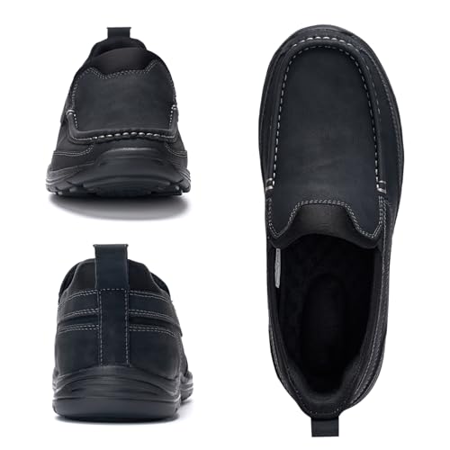 Men's Hand Free Casual Shoes Leather Slip On Loafers3
