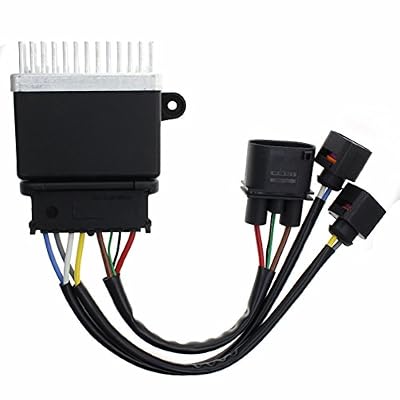 AUTOKAY Engine Cooling Fan Control Module for Audi A4 A5 A6 Q3 Q5 09-18Quattro allroad 8K0959501G