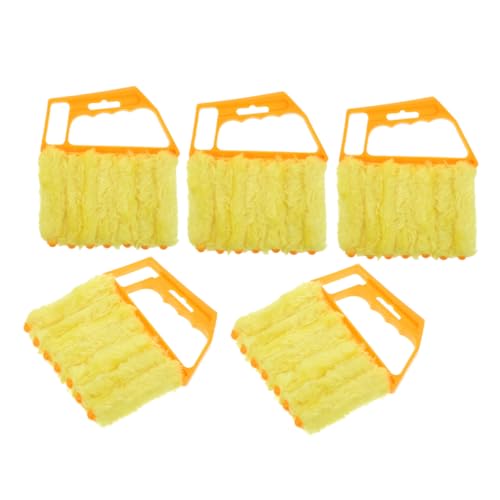 IMIKEYA 5個 点 ブラクリーナー 清掃ブラシ エアコン 窓枠用 軽量ポータブル 人間工学設計 長持ち耐久 使いやすい再利用可能な掃除ツール