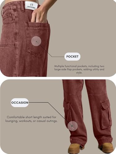 Image of GRECIILOOKS Baggy Jeans for Women | High Waist Wide Leg Stylish for Girls Trendy Women's Pant | Loose Jean for Women's | Jean for Womens