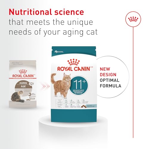 ROYAL CANIN Feline Health Nutrition Aging 11+ Dry Cat Food for Seniors, Kibble Rich in Energy for Cats Over 11 Years, Supports Optimal Health & Vitality, 6 lb Bag - image 2