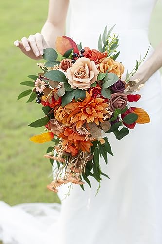 Ansofi-11-Burnt-Orange-Wedding-Bouquets-for-Bride-Rustic-Boho-Cascading-Bridal-Bouquet-Flowers-for-Fall-Vintage-Wedding-Party-Ceremony-Decor