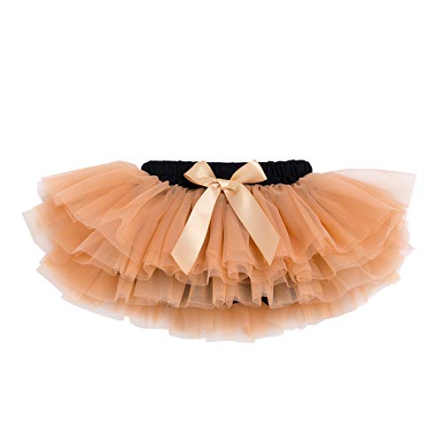Image of Anbaby Baby Girls Soft Tutu Skirt Toddler Ruffled Pants Diaper Cover