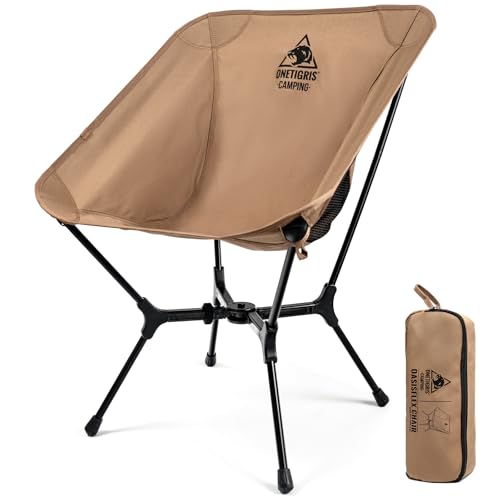 ONETIGRIS OasisFlex Camping Chair Portable Chair with Carry Bag Great for Camping Beach Picnic Park Lawn Sports and Outdoor Events