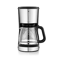 WMF Bueno Pro Toaster Edelstahl, 2 Scheiben, 6 Bräunungsstufen, 870 W, edelstahl matt & BUENO Filterkaffeemaschine Glas, 10 Tassen, Kaffeemaschine mit Aromaglaskanne, cromargan/silber, 1000 W – Ansicht 6
