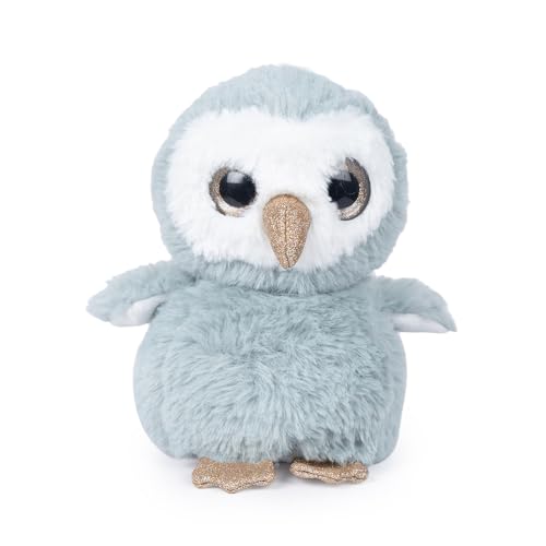 Image of Jerry Shiny is Miny Series, Owl, Plush Soft, Toy Cute Kids, Sparkly Eyes, Birthday Animal Baby Boys /Girls (Green)