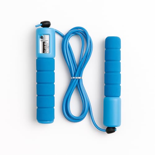 Corda de Pular com Contador Digital, 2 Cores, Material Monofilame...