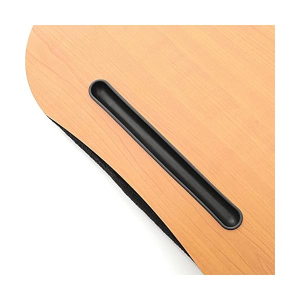 Kosoree Travel Portable Laptop Tray With Cushion Base Sofa Bed PC Notebook Knee Desk - Image 8