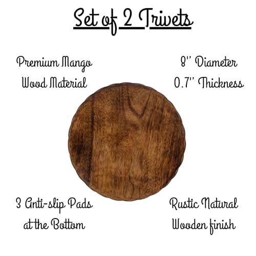 Mie Creations MC027 Wooden Trivets For Hot Dishes thumb #4