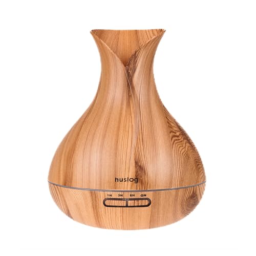 Huslog Diffusore di Oli Essenziali 280 ml, Ultrasuoni e...