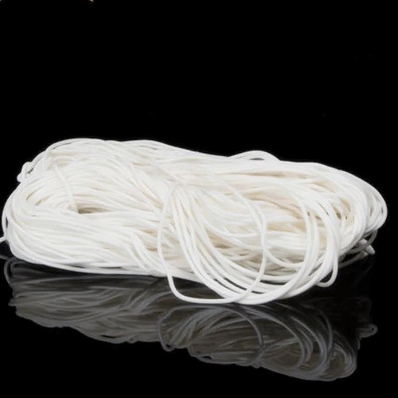 Cordone in Spugna di Silicone con Striscia di Tenuta in Gomma siliconica espansa da 10 m, Rotondo(Dia. 8mm)