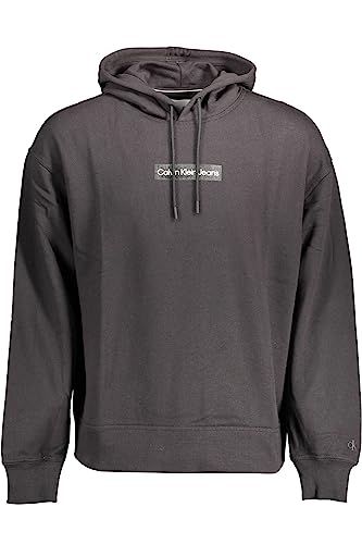 Sweat à capuche Calvin Klein Jeans noir XXL pour homme confortable