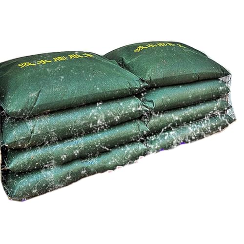 Barrière anti-inondation : lot de 6 sacs de sable auto-absorbants réutilisables