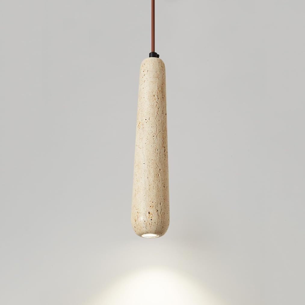 Luminaire suspendu LED en marbre pour une ambiance de cuisine et de ferme
