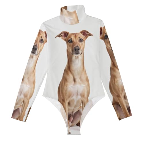 Body de manga larga para mujer ideal para looks urbanos con vaqueros y faldas GuoChe