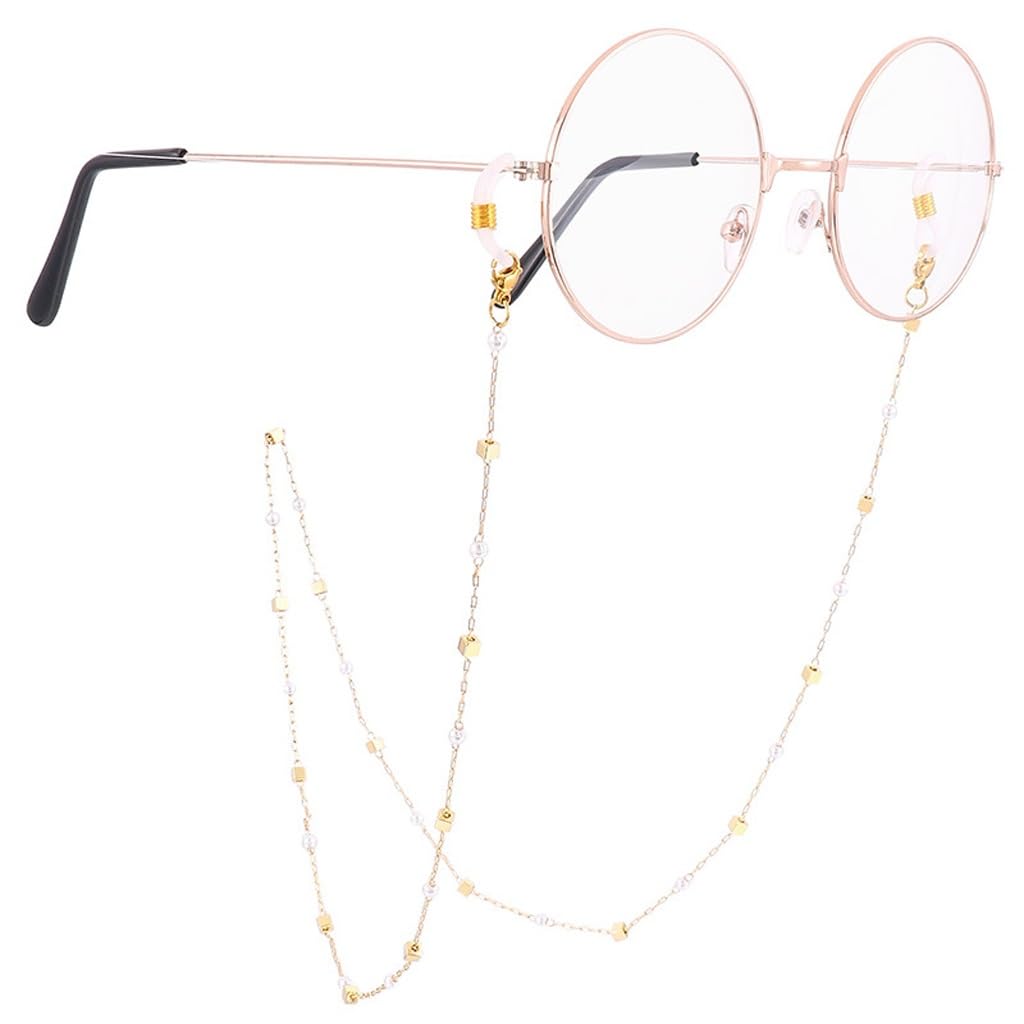 No es fácil de desvanecer Cadena de Gafas Cadena de Gafas de Sol Cadena de Gafas de Sol Cadena Halter Cadena de Gafas(Blue,White)