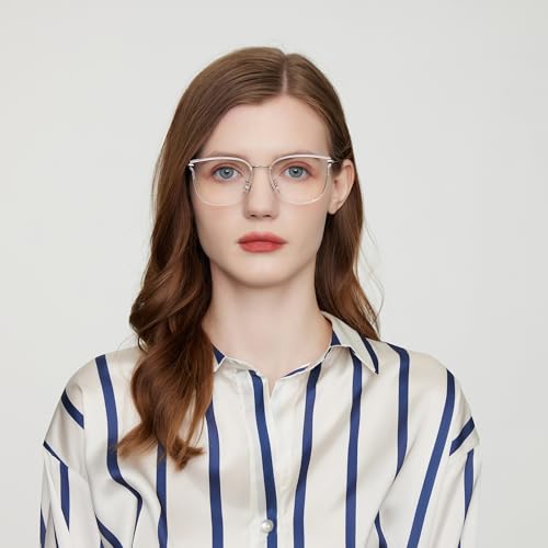 Image of GUDVUE Blue Light Glasses for Woman, Blue Light Blocking Glasses for Women, Anti Glare /UV400 /Eye Strain