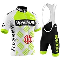 Set Abbigliamento Ciclismo Uomo - Maglia E Pantaloncini Imbottiti 5D Gel, Traspirante Per Lunghe Distanze - Foto 8
