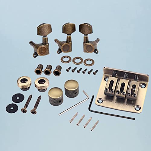 Totority Accordeur De Guitare Bouton De Commande De Guitare Bouton De Sangle Guitare Basse Mécaniques Pour Guitare Acoustique Boutons De Réglage De Guitare Guitares Accessoires Pont - Les Beatles, Paul McCartney, John Lennon, RIngo Starr, George Harrison Totority Accordeur De Guitare Bouton De Commande De Guitare Bouton De Sangle Guitare Basse Mécaniques Pour Guitare Acoustique Boutons De Réglage De Guitare Guitares Accessoires Pont – Image 5