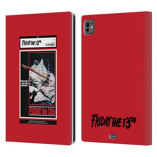Étui portefeuille Vendredi 13 pour iPad Pro 11 M4 en cuir Head Case Designs