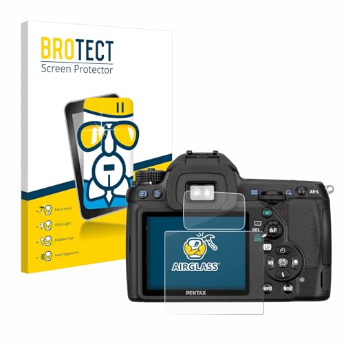 BROTECT Protector Pantalla Cristal para Pentax K5, K 5 Protector Vidrio   [Dureza 9H, Anti Arañazos]
