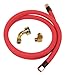 Whirlpool W10278627RP 6-Feet Universal Dishwasher Hose Kit