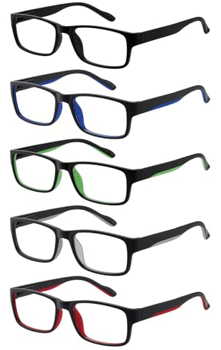Image of Gaoye Professional Reading Glasses for All Day - Computer Readers with Blue Light Protection - Value Pack