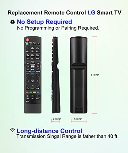 Télécommande de rechange LG pour TV LCD LED et Plasma - 2