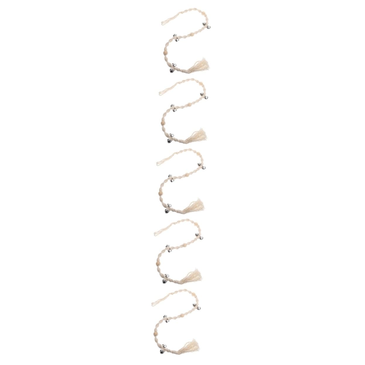 INOOMP 5 Piezas Timbre Colgante para Mascotas Campana saliente Silbato para Perros Regalos Originales Regalo Original Timbre para Resistente al Desgaste Accesorio para Perros