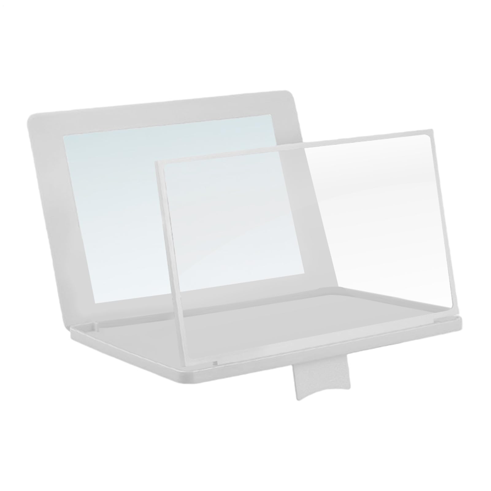 Amplificador de pantalla de teléfono contra vista cansada ampliador 3D con espejo 12"