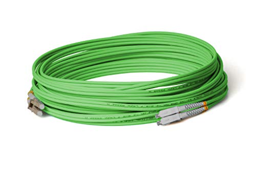 Câble fibre optique LWL OM5 LC-SC Duplex 50/125 de 90 mètres pour réseau multimode haut débit