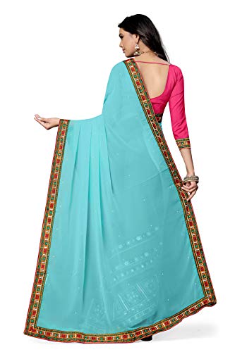 Image of SERONA FABRICS Ethnic Saree (or) Sari for Women, Ideal for Wedding, Party, Festive & Daily Wear