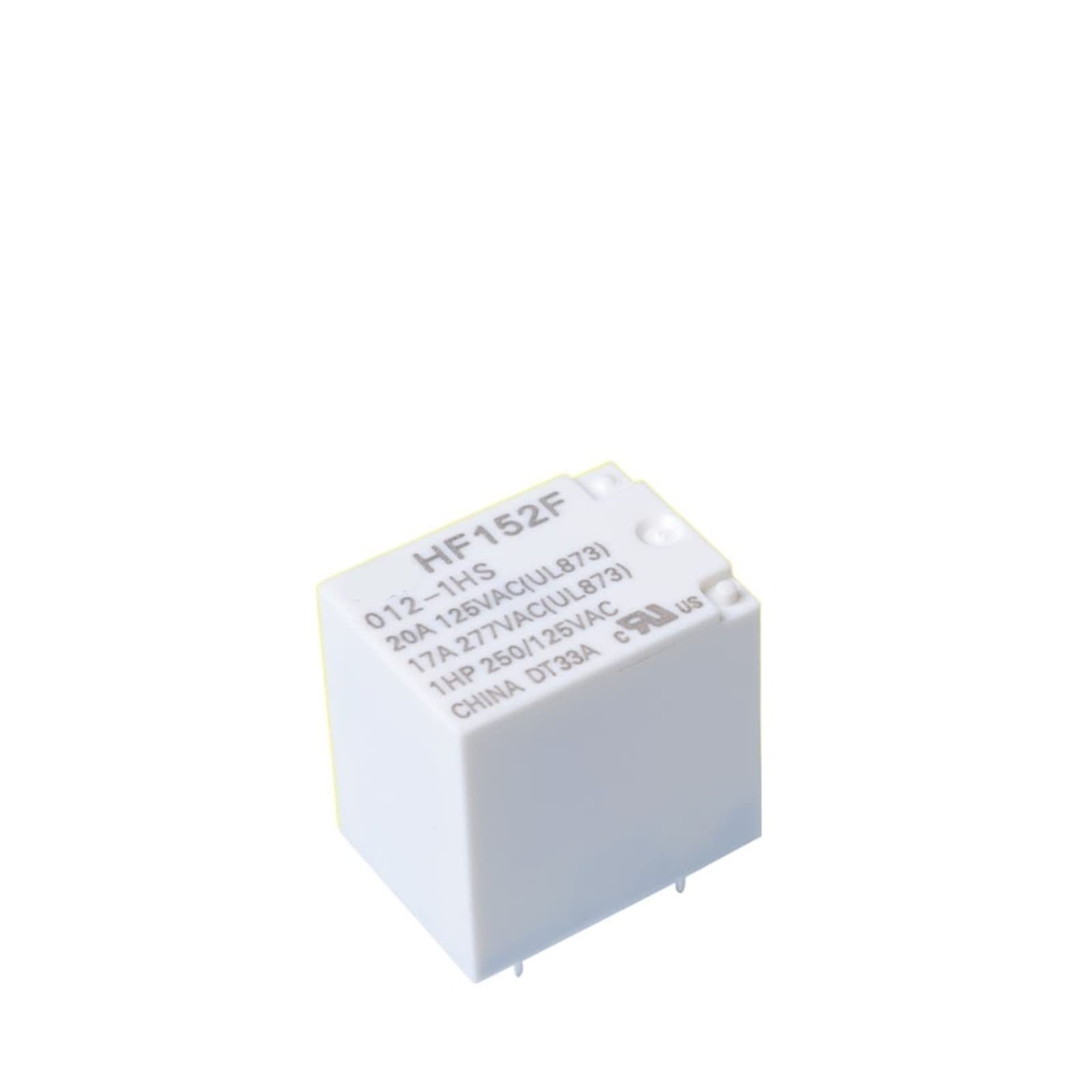 Relais 12V 17A 277VAC normalement ouvert HF152F haute commutation - 4