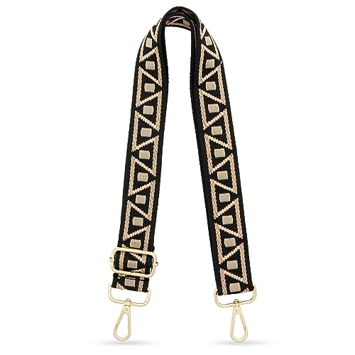 Image of TANOSII Wide Purse Strap Adjustable Replacement Shoulder Crossbody Strap Handbag Strap