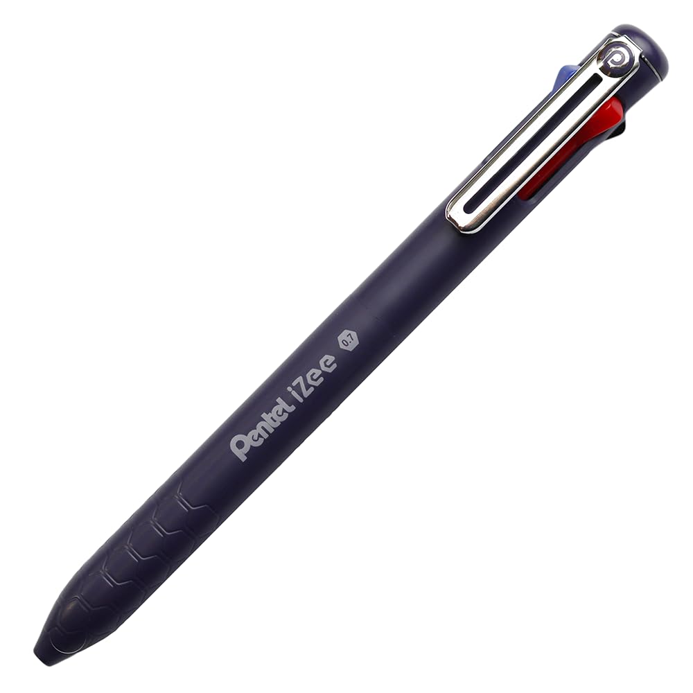 Pentel Caneta Esferográfica iZee 0.7mm 4 Cores Tintas Verde Preto