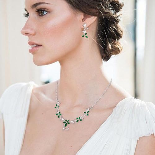 Juego de joyas de boda Crysdue para brillar con elegancia en tu gran día 4