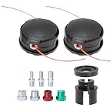 Echoウィードイーター用トリマーヘッド PAS210 PAS211 PAS225 PAS230 Echo SRM210 SRM211 SRM225 SRM230用 新ダイワ C230 C242 C2510用 アクセサリー付 (Trimmer-IT-02AS)