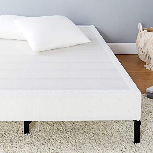 AmazonBasics Mattress Foundation, Smart Box Spring, Tool-Free Easy Assembly - 7-Inch, Twin