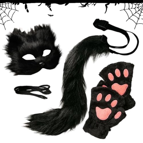 Masque chat Halloween parfait pour réussir vos photos de fête