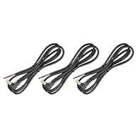 L Shape replacement DC power repair cable cord, mainly used for adapters with different voltages and currents.Suitable for most DC surveillance, camera,CCTV security cameras, camera, DVR ,LED devices.It has good toughness and a long service life. Spe...