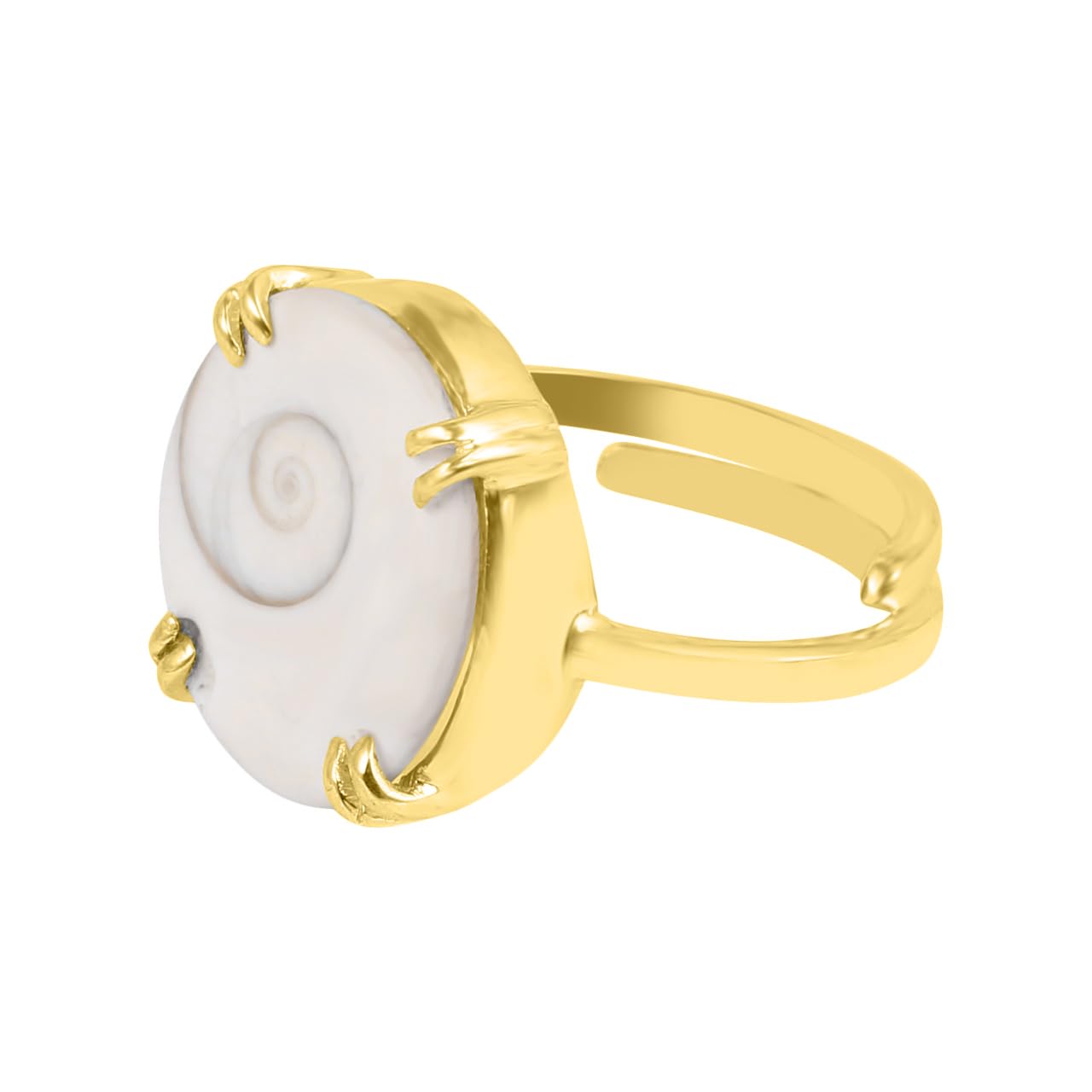 Arihant Gems & Jewels 925 Silver Gomti/Gaumti Chakra Adjustable Ring | Natural and Certified | Astrological Gemstone | Both for Men & Women (Panchdhatu Ring) (B0CBXKFG7X) Amazon Price History, Amazon Price Tracker