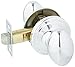 Kwikset 720L-26GC Laurel Passage Door Lock Bright Chrome Finish with New Chassis