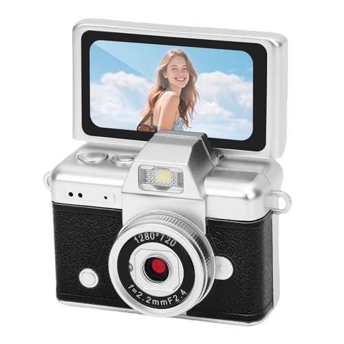 Petite caméra vlog VBESTLIFE pour réussir tous vos selfies avec l'écran 180°
