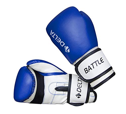 Battle Dura-Strong Boks Eldiveni, Mavi, 10 Oz