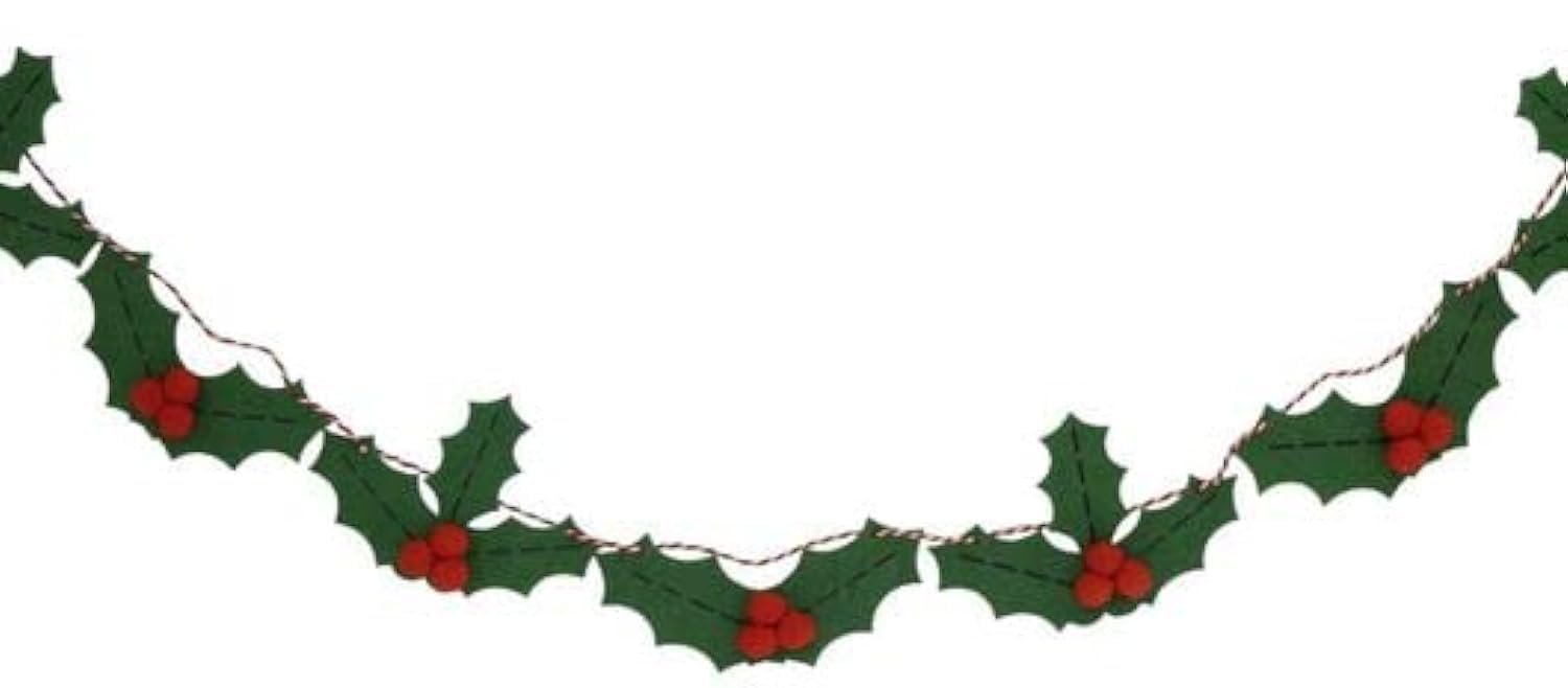 Hema Felt Holly Garland