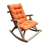 * Combinando comodidad y estilo, la silla ofrece un movimiento de balanceo suave y presenta un respaldo con tablillas extendidas, asiento y reposabrazos suavemente inclinados para mayor comodidad.