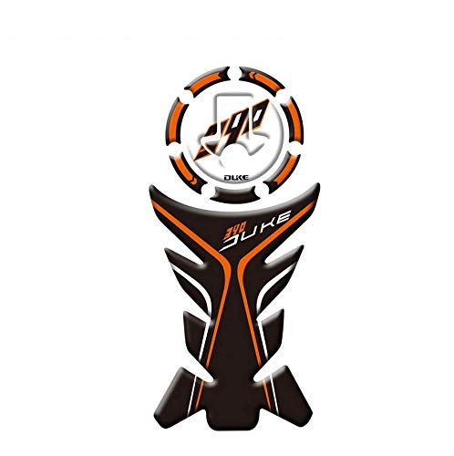 WhaleZ モーターサイクルレジン高品質の上げられた燃料タンクパッドプロテクターデカールステッカー For KTM DUKE 390 用
