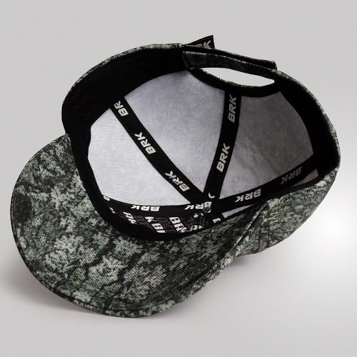 Boné de Pesca Brk Made In Brasil Camo Verde 6 Gomos
